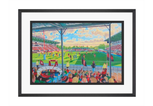 Stone X Stadium Fine Art Print - Saracens Rugby Union Stone X Stadium Fine Art Print - Saracens Rugby Union